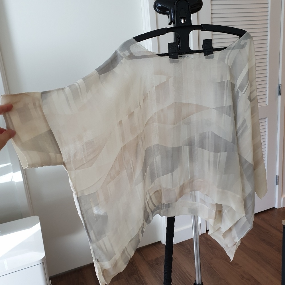 Silky chiffon blouse